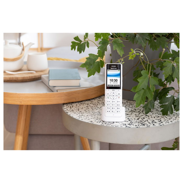 AVM FRITZ!Fon X6 Teléfono inalámbrico DECT blanco (weiß) para FRITZ!Box