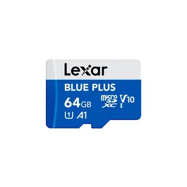 Lexar Blue Plus 64 GB MicroSDXC UHS-I con Adaptador SD