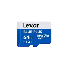 Lexar Blue Plus MicroSDXC 64 GB UHS-I Azul