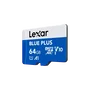 Lexar Blue Plus MicroSDXC 64 GB UHS-I Azul