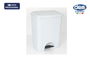 Inde Cubo con Pedal Milano 18L Blanco con Apertura de Pedal para Baño y Cocina 30 x 23 x 36 cm (5 Unidades)