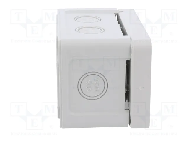 FIBOX Caja de conexiones gris ABS 65x95x60mm FIBOX Caja de conexiones gris ABS 65x95x60mm