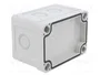 FIBOX Caja de conexiones gris ABS 65x95x60mm