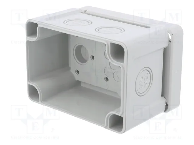 FIBOX Caja de conexiones gris ABS 65x95x60mm FIBOX Caja de conexiones gris ABS 65x95x60mm