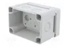 FIBOX Caja de conexiones gris ABS 65x95x60mm