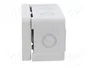 FIBOX Caja de conexiones gris ABS 65x95x60mm