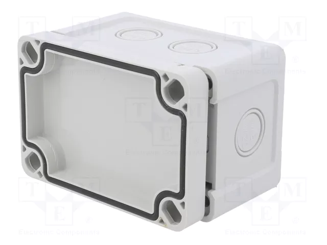 FIBOX Caja de conexiones gris ABS 65x95x60mm FIBOX Caja de conexiones gris ABS 65x95x60mm