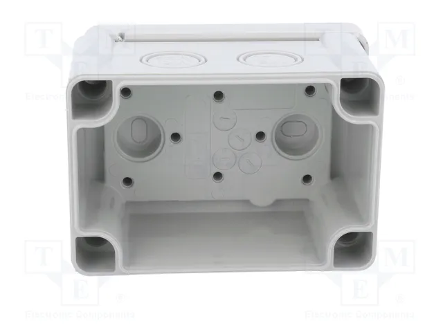 FIBOX Caja de conexiones gris ABS 65x95x60mm FIBOX Caja de conexiones gris ABS 65x95x60mm