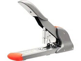 Rapid Grapadora HD210 Plata/Naranja | Capacidad 210 Hojas | Grapas 9/8-24 y 23/8-24