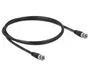 DeLOCK 80081 Cable Coaxial con Conectores BNC a BNC de 75 Ohm, 1 m
