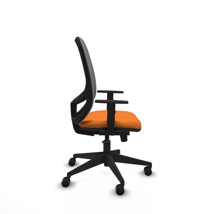 PIQUERAS Y CRESPO Silla de oficina Cilanco Naranja y Gris