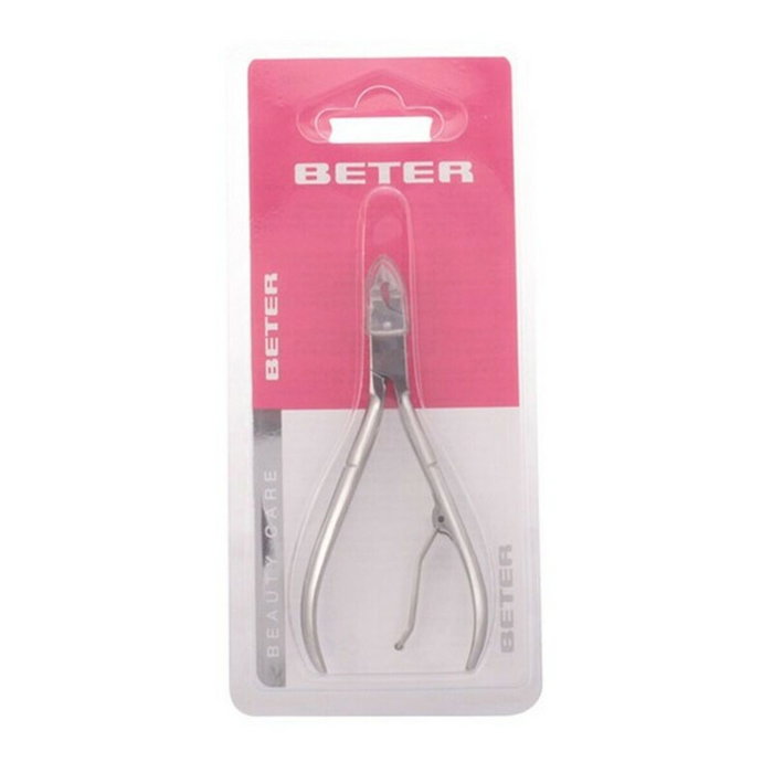 Beter Alicate de manicura para pieles inoxidable 10 cm Beter Alicate de manicura para pieles inoxidable 10 cm