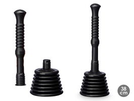 Arte Regal Desatascador Mango Negro 12.5x37.5x12.5 cm (Set de 24)