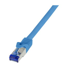 LogiLink Patch cable Cat.6A S/FTP Ultraflex azul 5.0m