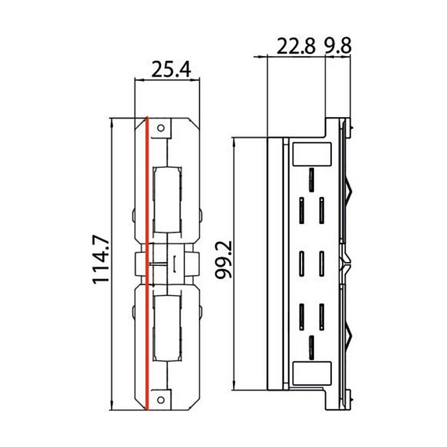 Brumberg 87114080 conector eléctrico