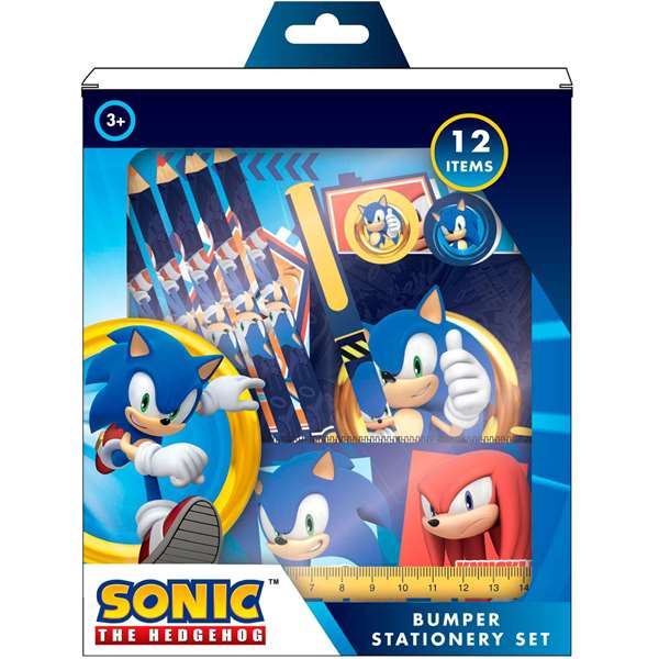 Toybags Set de Papelería Sonic con 12 artículos