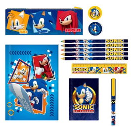 Toybags Set de Papelería Sonic con 12 artículos