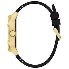 Guess Reloj GW0641G2 con caja dorada y correa negra