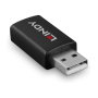 LINDY Cable USB 2.0 Tipo A Macho a Hembra Datos y Carga de Batería 1.2, Negro, 30.3 x 18.1 x 11 mm, Conectores Chapados en Níquel/Oro, 71263