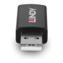 LINDY Cable USB 2.0 Tipo A Macho a Hembra Datos y Carga de Batería 1.2, Negro, 30.3 x 18.1 x 11 mm, Conectores Chapados en Níquel/Oro, 71263
