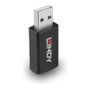LINDY Cable USB 2.0 Tipo A Macho a Hembra Datos y Carga de Batería 1.2, Negro, 30.3 x 18.1 x 11 mm, Conectores Chapados en Níquel/Oro, 71263