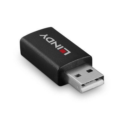 LINDY 71263 Cambiador de género USB 2.0 Type A a Type A Negro LINDY 71263 Cambiador de género USB 2.0 Type A a Type A Negro