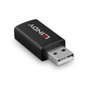 LINDY 71263 Cambiador de género USB 2.0 Type A a Type A Negro