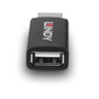 LINDY 71263 Cambiador de género USB 2.0 Type A a Type A Negro