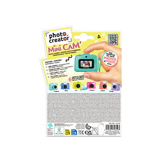 Canal Toys Photo Creator CLK 058 - Mini Cámara Digital Turquesa