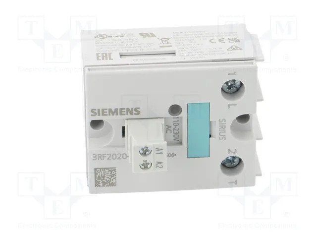 SIEMENS 3RF2020-1AA24 Relé de estado sólido monofásico 20A