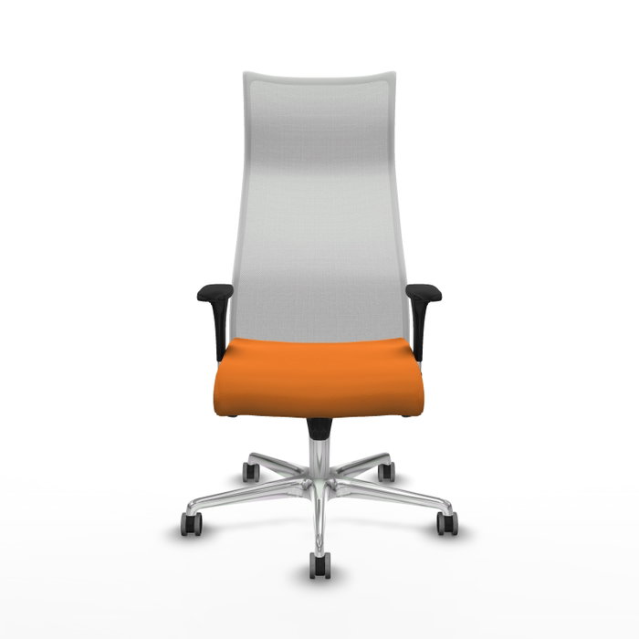 PIQUERAS Y CRESPO Sillón Albacete Naranja y Blanco