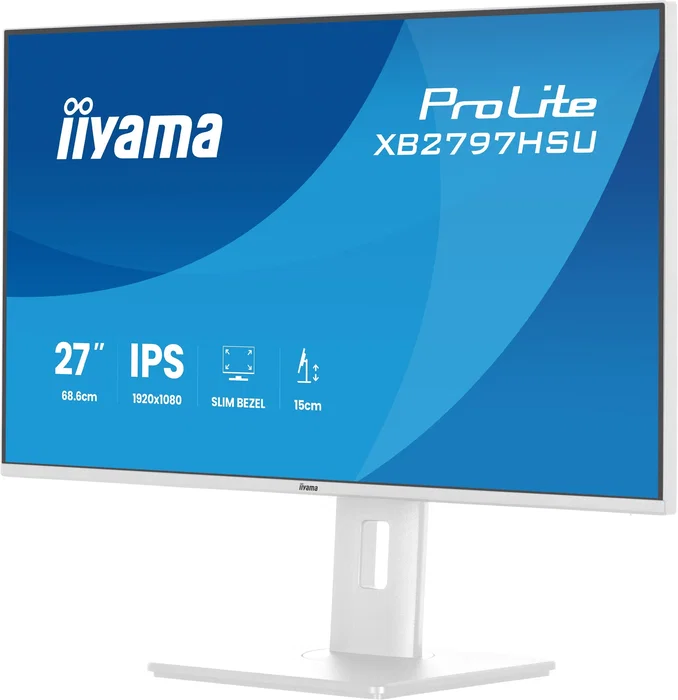 iiyama ProLite XB2797HSU-W1 Monitor de 27 pulg. Full HD Blanco