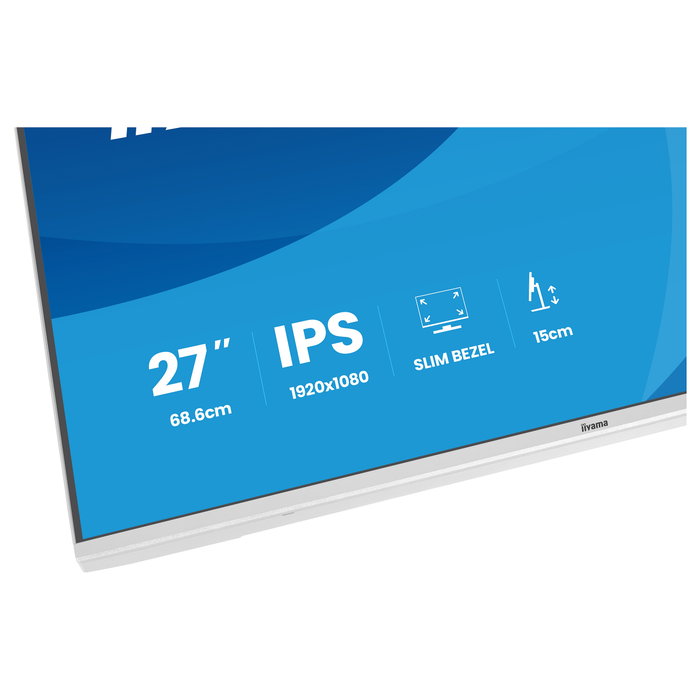 iiyama ProLite XB2797HSU-W1 Monitor de 27 pulg. Full HD Blanco