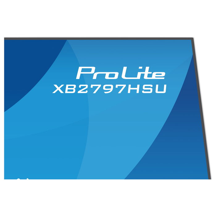 iiyama ProLite XB2797HSU-W1 Monitor 27" Full HD IPS 120Hz 1ms AMD FreeSync, Altavoces, USB-C, Blanco