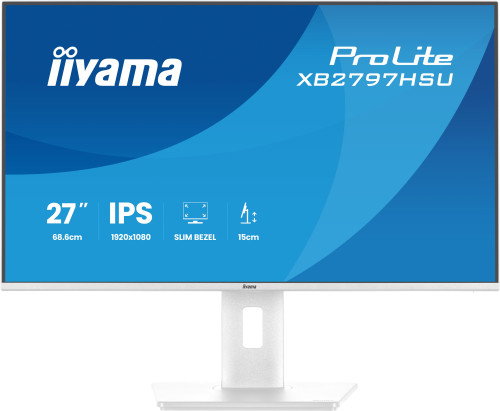 Iiyama ProLite XB2797HSU-W1 Monitor de 27 Pulgadas Full HD Blanco