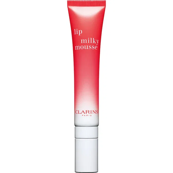 Clarins Lip Milky Mousse Lip Cream 01 Milky Strawberry 10 ml