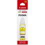 Canon GI-490Y Amarillo, Botella de Tinta de Recarga 70 ml