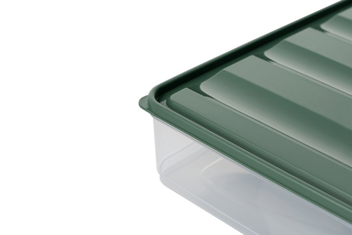 Hermia YYBLLA3,54LU Set 4 Cajas de Almacenaje de Plástico Verde 3500ml Duraderas y Versátiles para Hogar y Oficina Hermia YYBLLA3,54LU Set 4 Cajas de Almacenaje de Plástico Verde 3500ml Duraderas y Versátiles para Hogar y Oficina