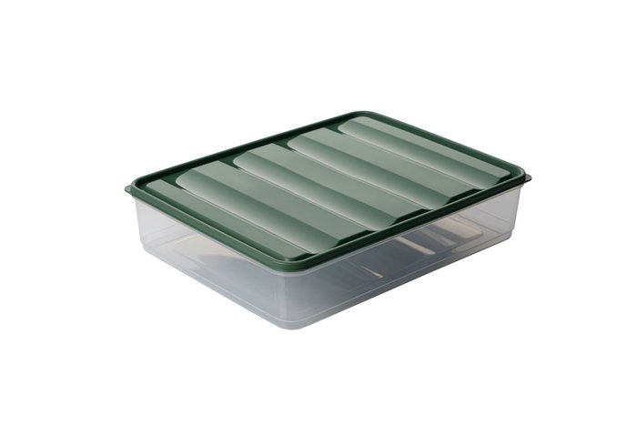 Hermia YYBLLA3,54LU Set 4 Cajas de Almacenaje de Plástico Verde 3500ml Duraderas y Versátiles para Hogar y Oficina Hermia YYBLLA3,54LU Set 4 Cajas de Almacenaje de Plástico Verde 3500ml Duraderas y Versátiles para Hogar y Oficina