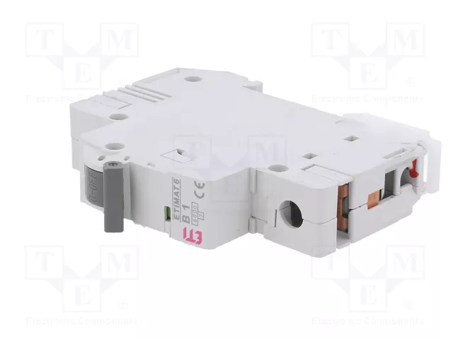 ETI POLAM Interruptor magnetotérmico ETIMAT 6 1P B1 1A 6kA