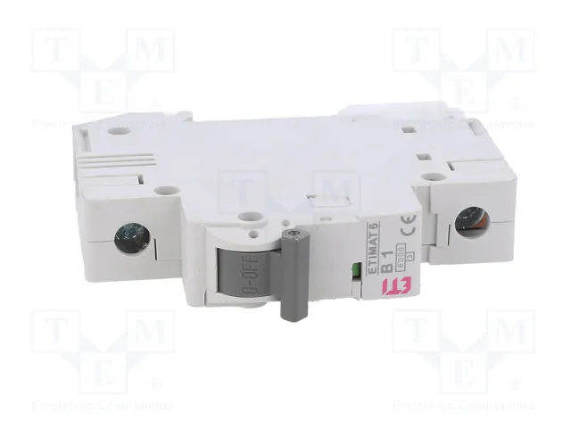 ETI POLAM Interruptor magnetotérmico ETIMAT 6 1P B1 1A 6kA