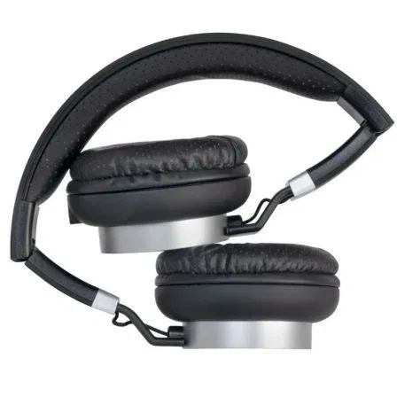 Fonestar TV-PHONES Auriculares Over Ear para TV Jack 3.5mm Negros Plegables con Control de Volumen y Bolsa de Transporte