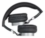Fonestar TV-PHONES Auriculares de Diadema Negro y Plata con Cable de 5 m