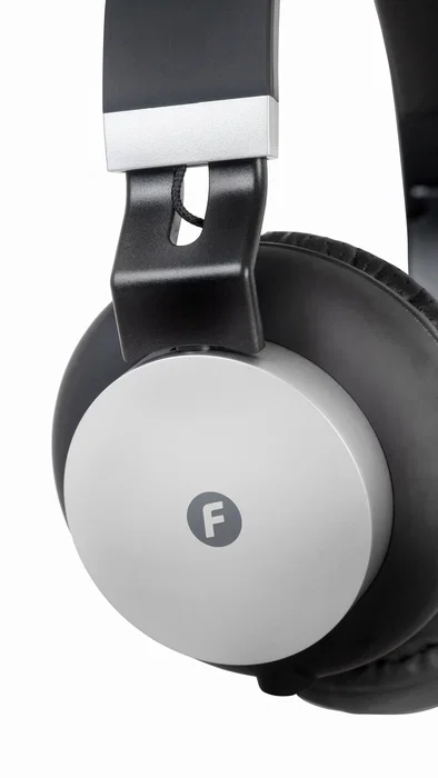 Fonestar TV-PHONES - Auriculares Diadema Con Cable Estéreo para TV y Música, Plegables, 5 m, Negro/Plata