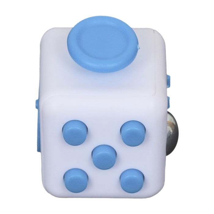 Mister Gadget Dado Antiestrés Multiactividad con Elementos para Girar Pulsar y Mover