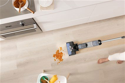 Shark WD210EU Limpiador Sin Cable para Suelos Duros HydroVac 2 en 1 Aspira y Friega