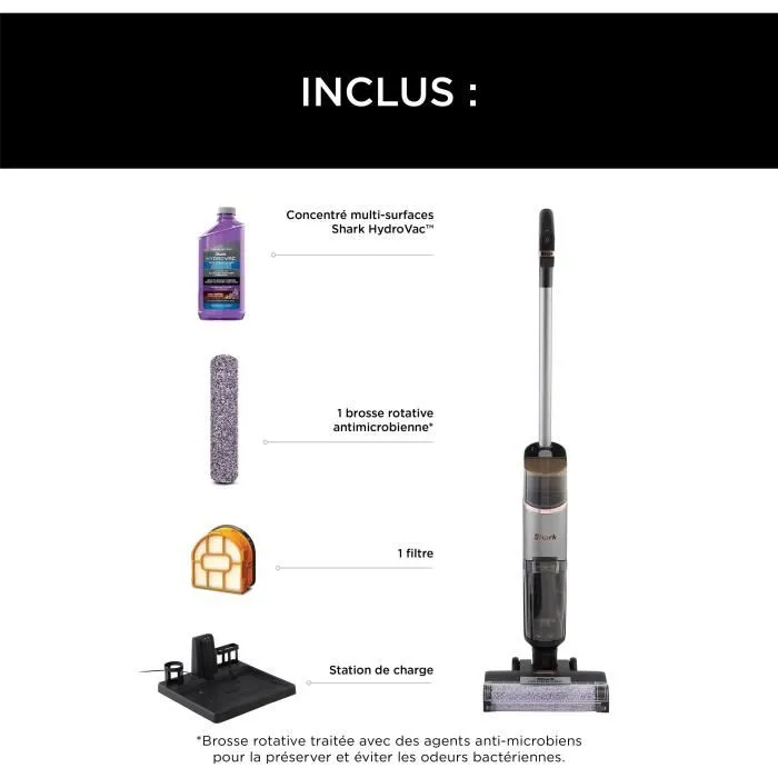 Shark HydroVac WD210EU Limpiador Inalámbrico 2 en 1 Shark HydroVac WD210EU Limpiador Inalámbrico 2 en 1