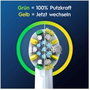 Oral-B Aufsteckbürsten Tiefenreinigung 6-Pack - 6 Cabezales de Recambio para Cepillo Eléctrico, Color Blanco, Caja