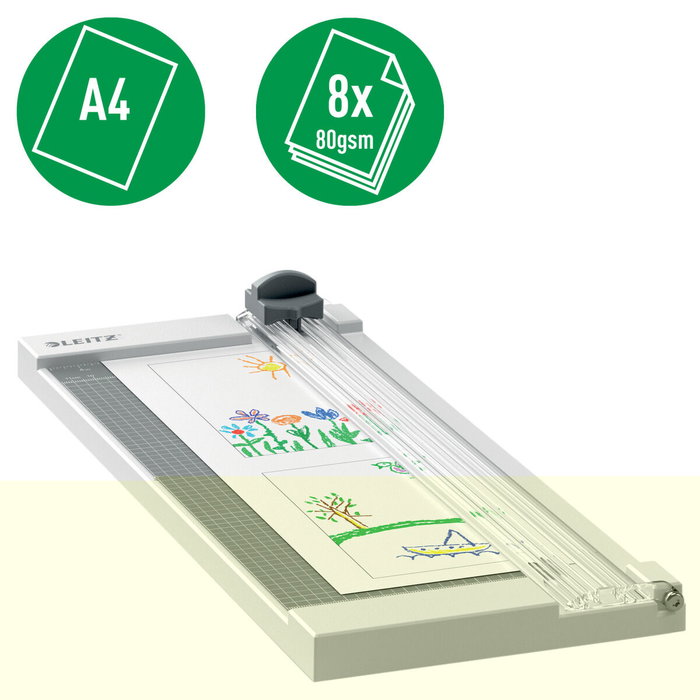 Leitz Cizalla de Papel Precision Home A4 Antracita Leitz Cizalla de Papel Precision Home A4 Antracita