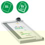 Leitz Cizalla de Papel Precision Home A4 Antracita